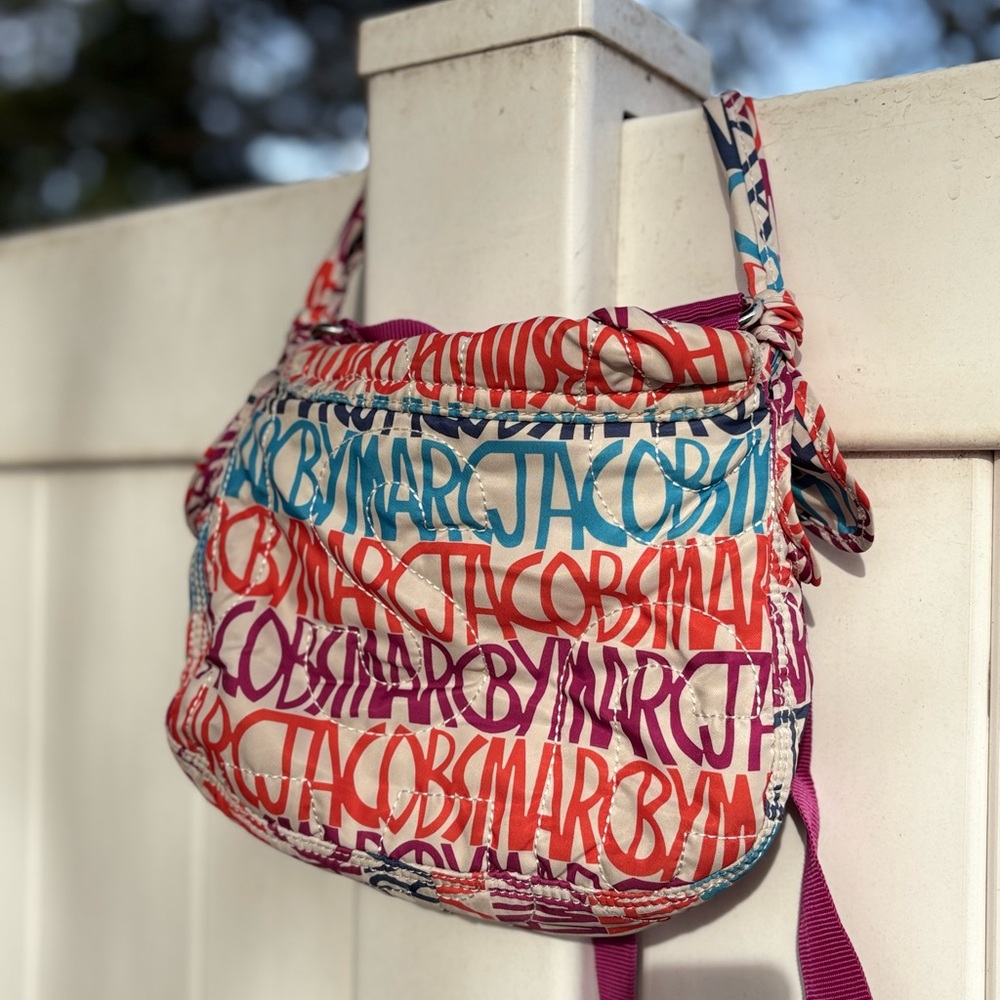 Marc Jacobs Colorful Logo Crossbody Bag - Picture 2 of 4